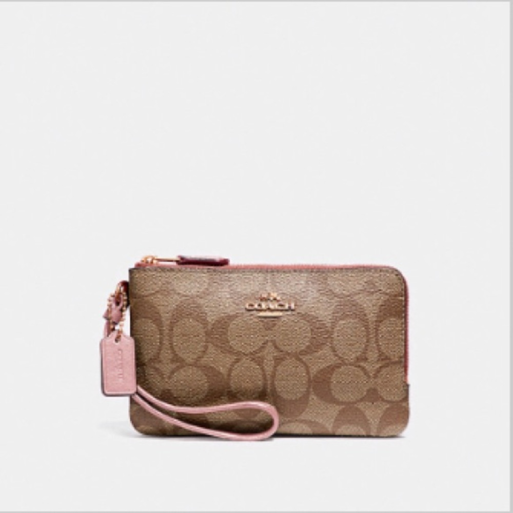 100% Authentic Coach Wristlet